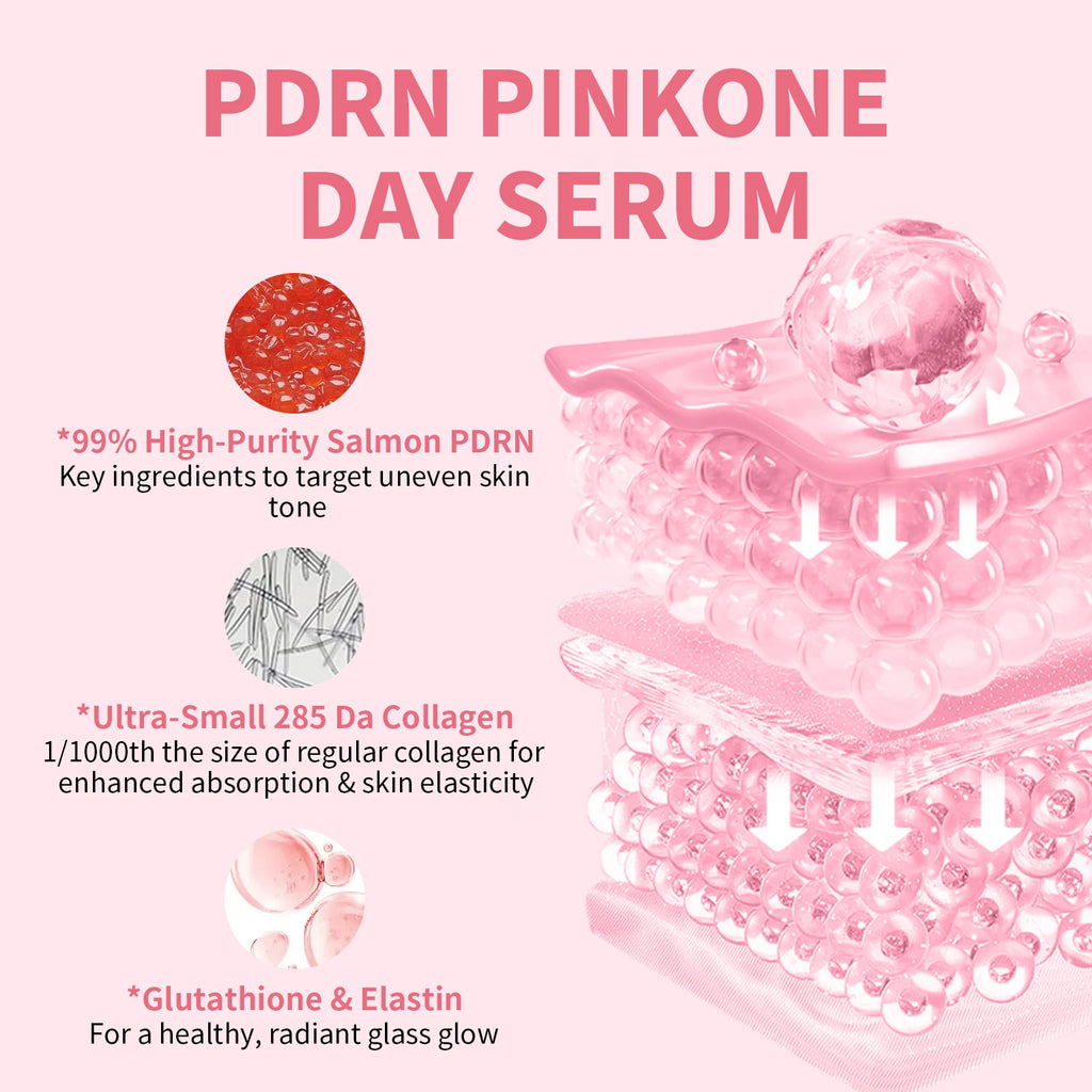 PDRN Pink One-Day Serum — Brightening, Firming & Deep Hydration Ampoules