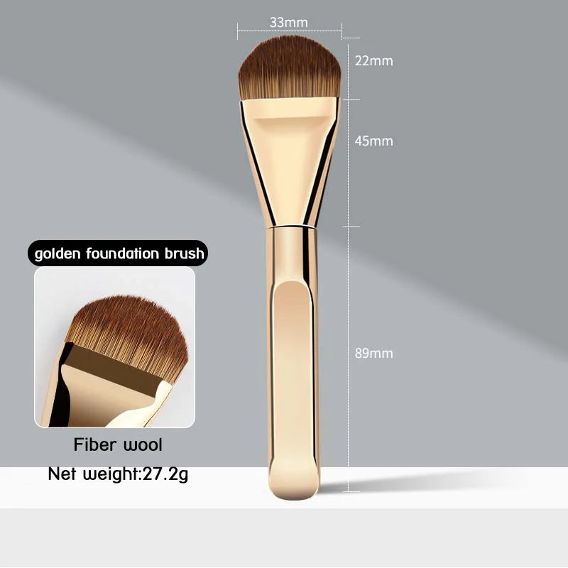 HMQ Ultra Thin Foundation Brush Tongue-Shaped