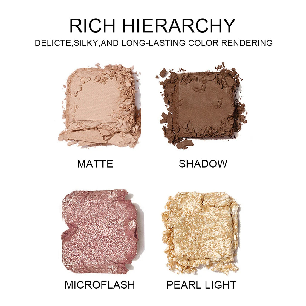 Eye shadow Palette, Matte & Shimmer Finish