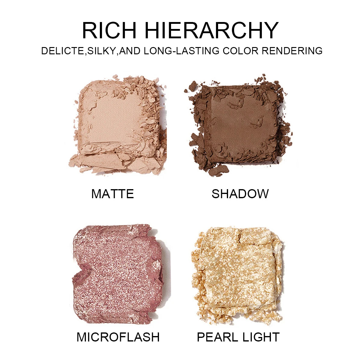 Eye shadow Palette, Matte & Shimmer Finish
