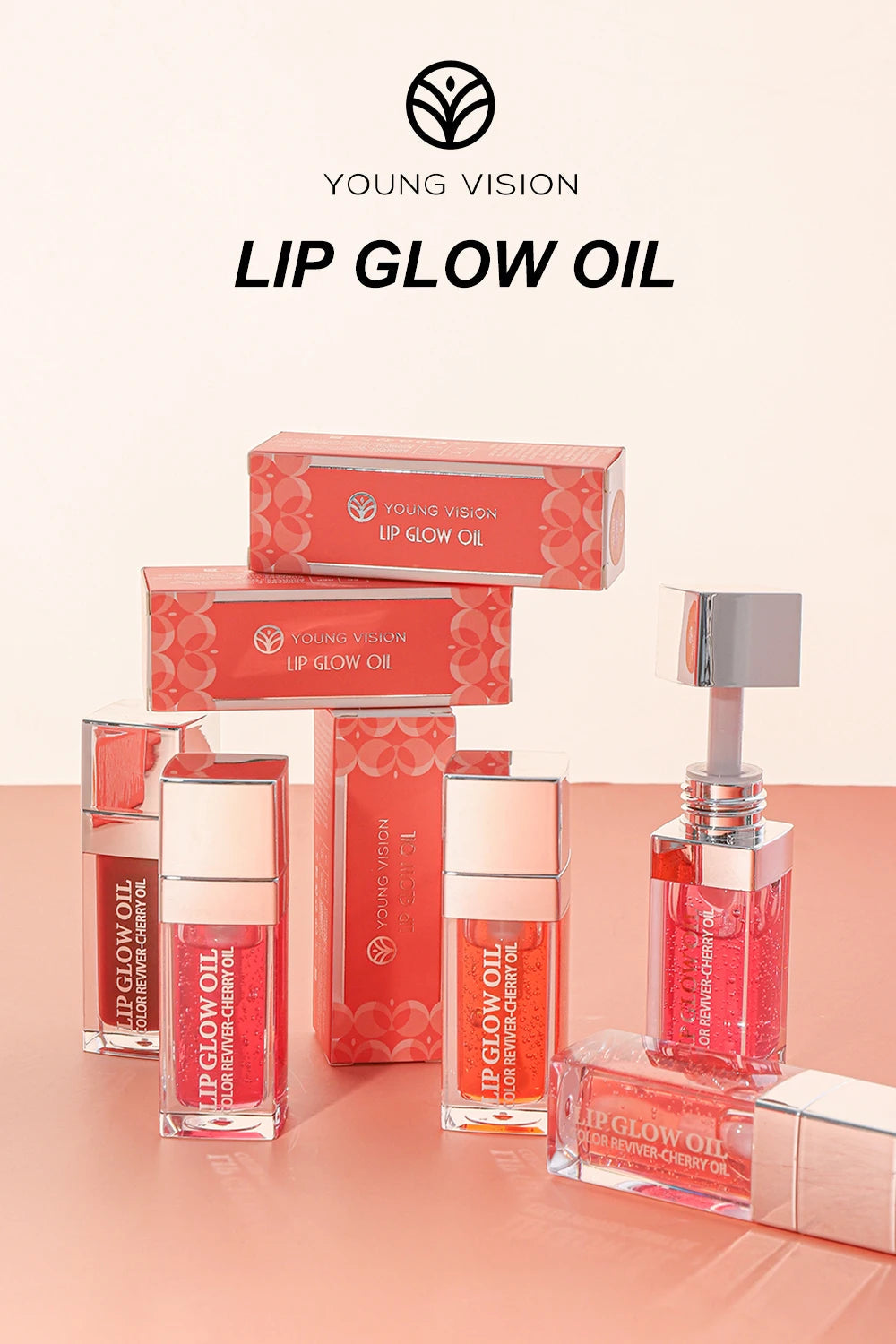 YOUNG VISION Lip Moisturizing Oil 5 Colors Available Dudu Lip Color Water Mist Lip Gel Moisturizing and Moisturizing Lip Color Nanasbeautyholic