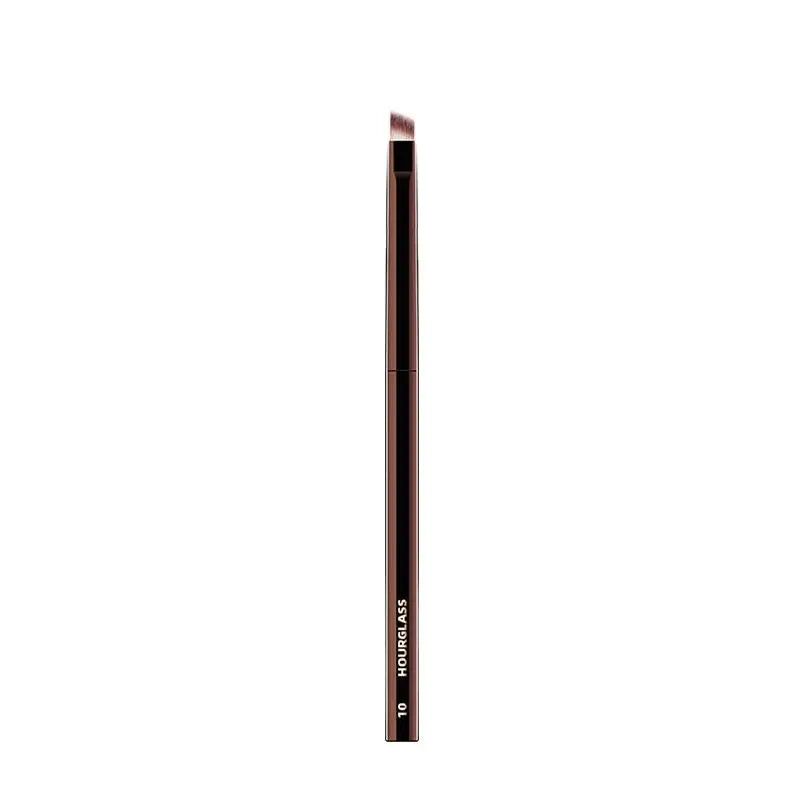 Hourglass Makeup Brush- No.10 Angled Eyeliner/ Eyebrow Brush Soft and Skin-friendly Fiber Hair Fashion Design Single Eye Brush Nanasbeautyholic