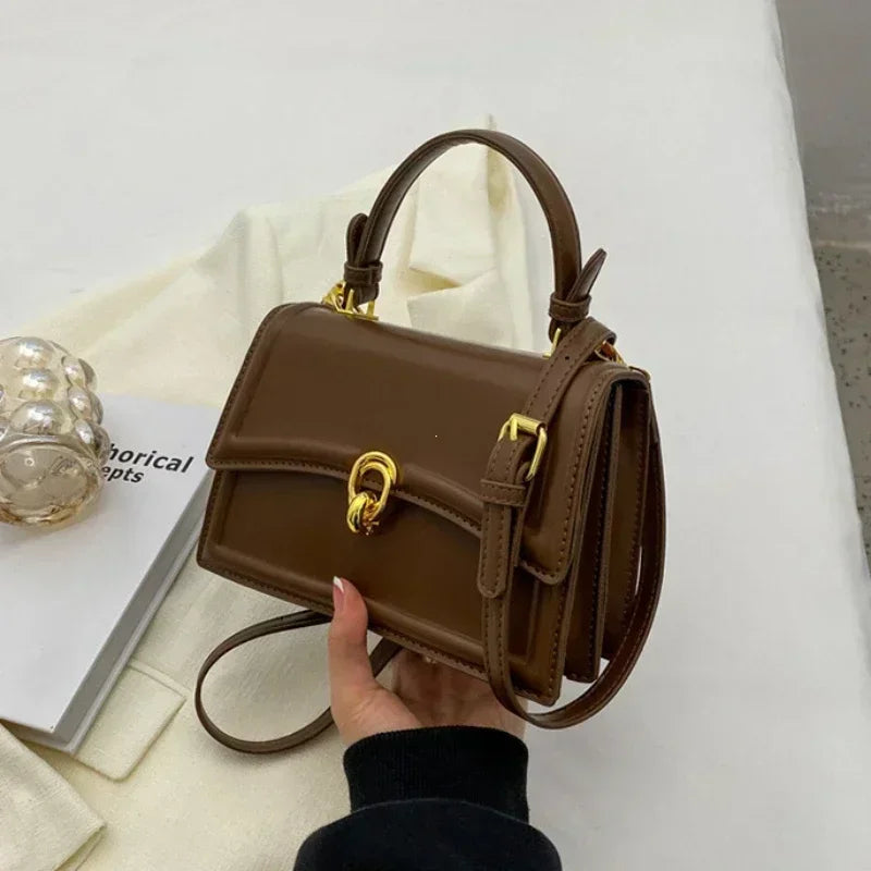 Leather Shoulder Bag for Women