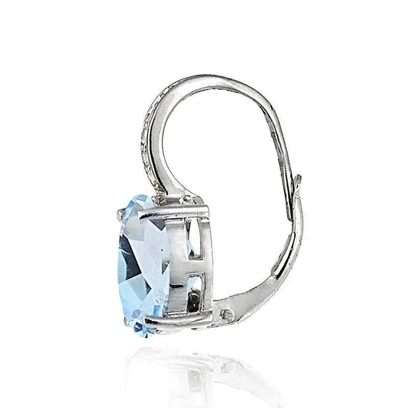 Vibrant Sterling Silver Colorful Gemstone Hoop Earrings — Wear Your Joy, Shine Your Color