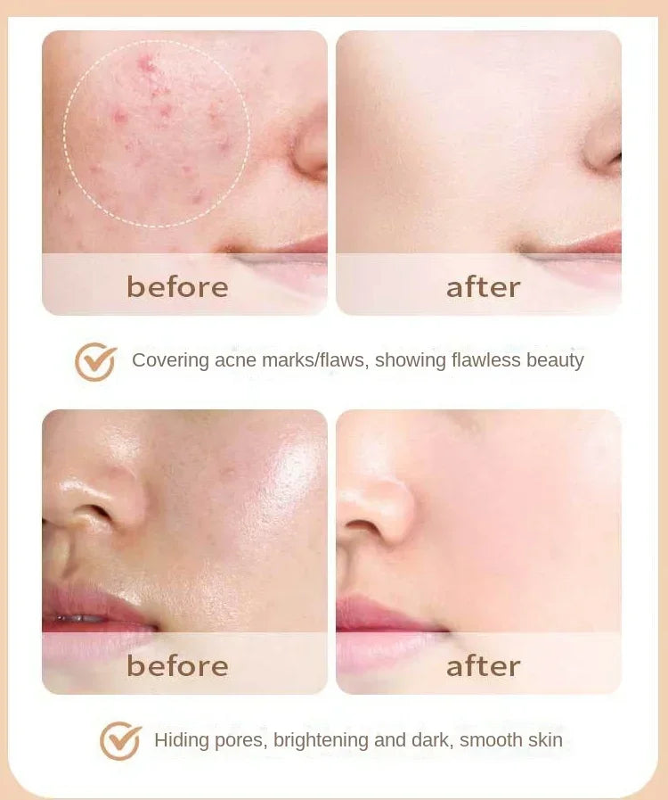 Svmy Liquid Contouring Concealer – Waterproof, Moisturizing & Long-Lasting Coverage for Dark Circles & Acne | 4 Shades