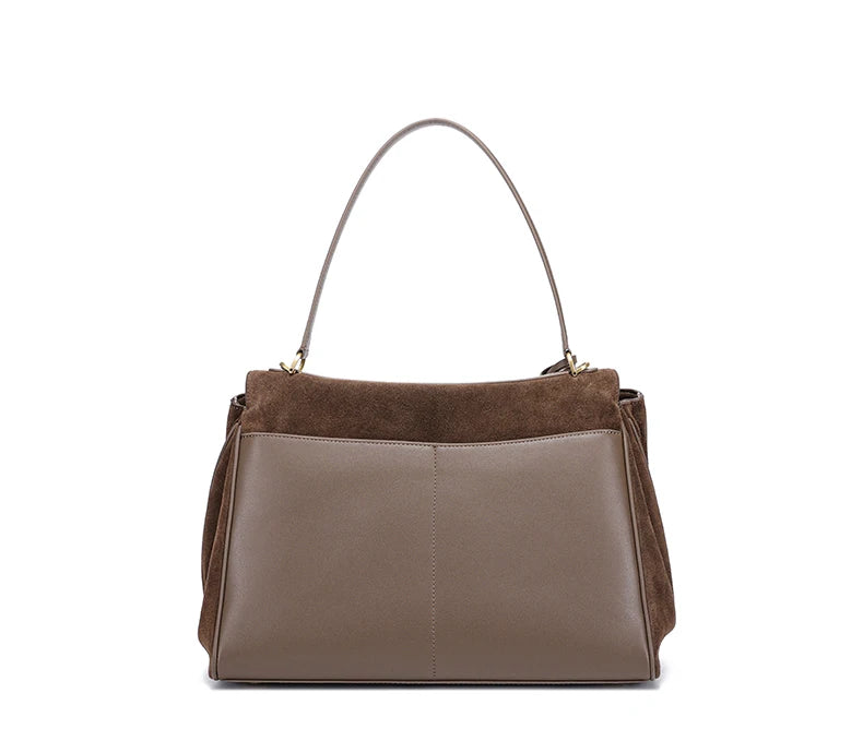 Women's Suede genuine leather Bag Shoulder Handbag Luxury Designer