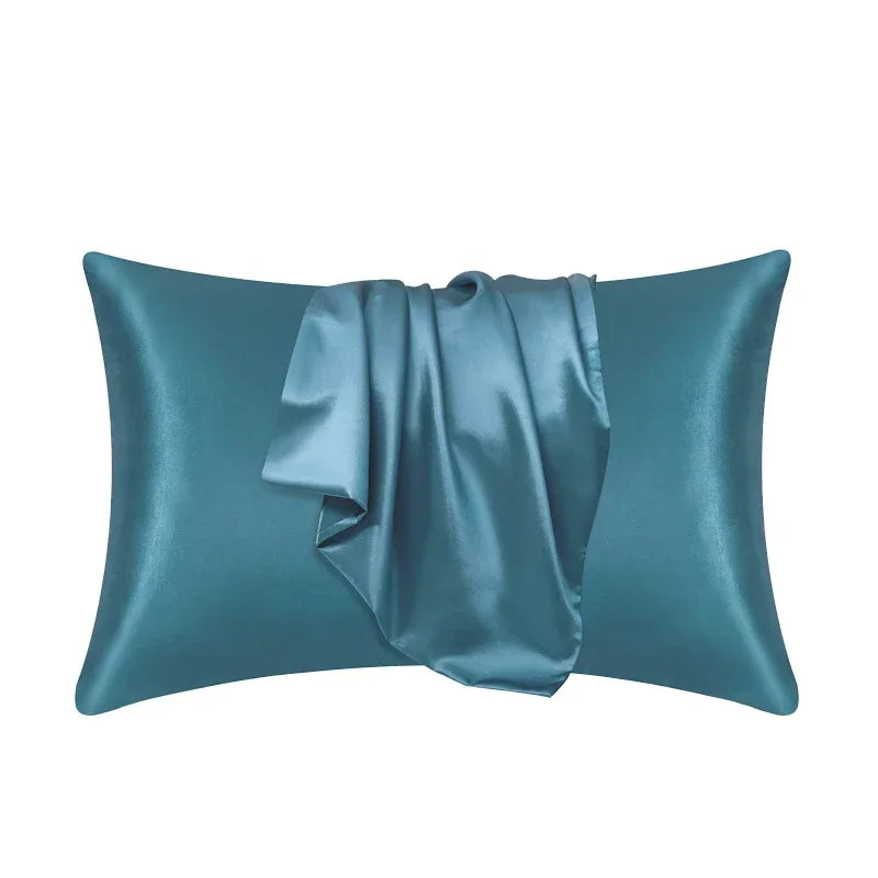 100% Natural Mulberry Silk Pillow Case Real Silk Protect Hair Skin Pillowcase Any Size Customized Bedding Pillow Cases Cover Nanasbeautyholic