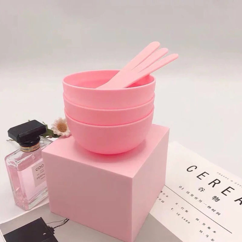 3-Piece Mini Facial Mask Mixing Set - Portable Skincare Tools