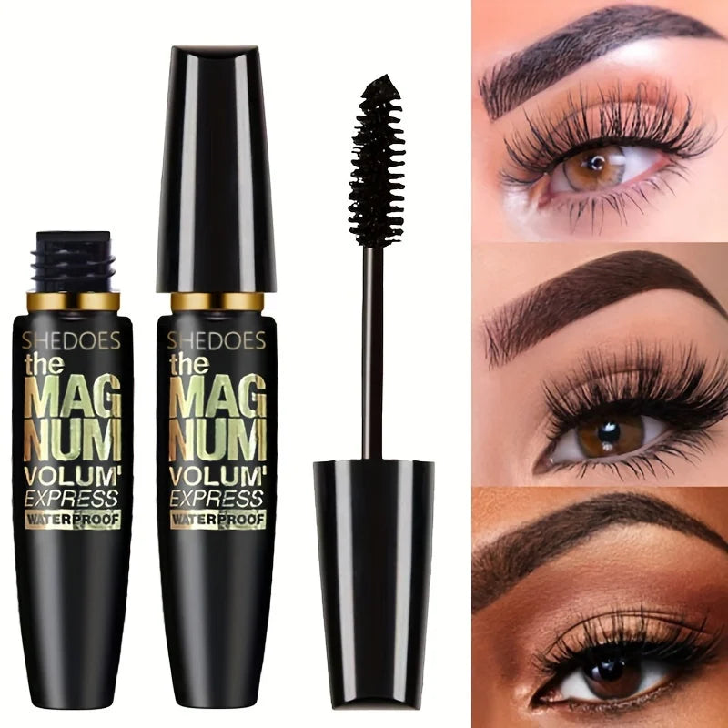4D Fiber Mascara | Thickening, Lengthening & Curling — 5 Colors | 10g