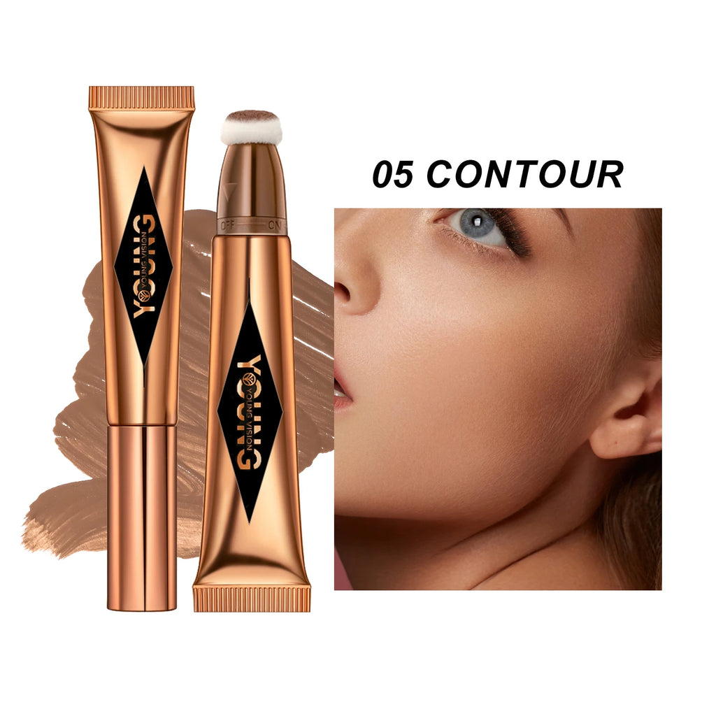 Young Vision 6-Shade Cushion Blush – Skin-Friendly Highlighter & Blush Stick