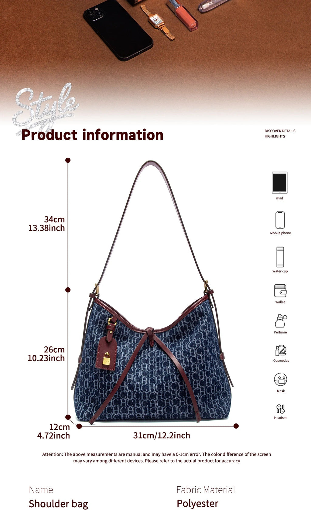 Women's Tote Bag 2025 New Wine Red Mother and Child Bag Leisure Vacation Handbag Nanasbeautyholic