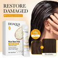 BIOAQUA Rice Milk Hair Mask 5 Seconds Soft Natural Repair Magical Prevent Dryness Split Damage Beauty Frizz Hair Care Nanasbeautyholic
