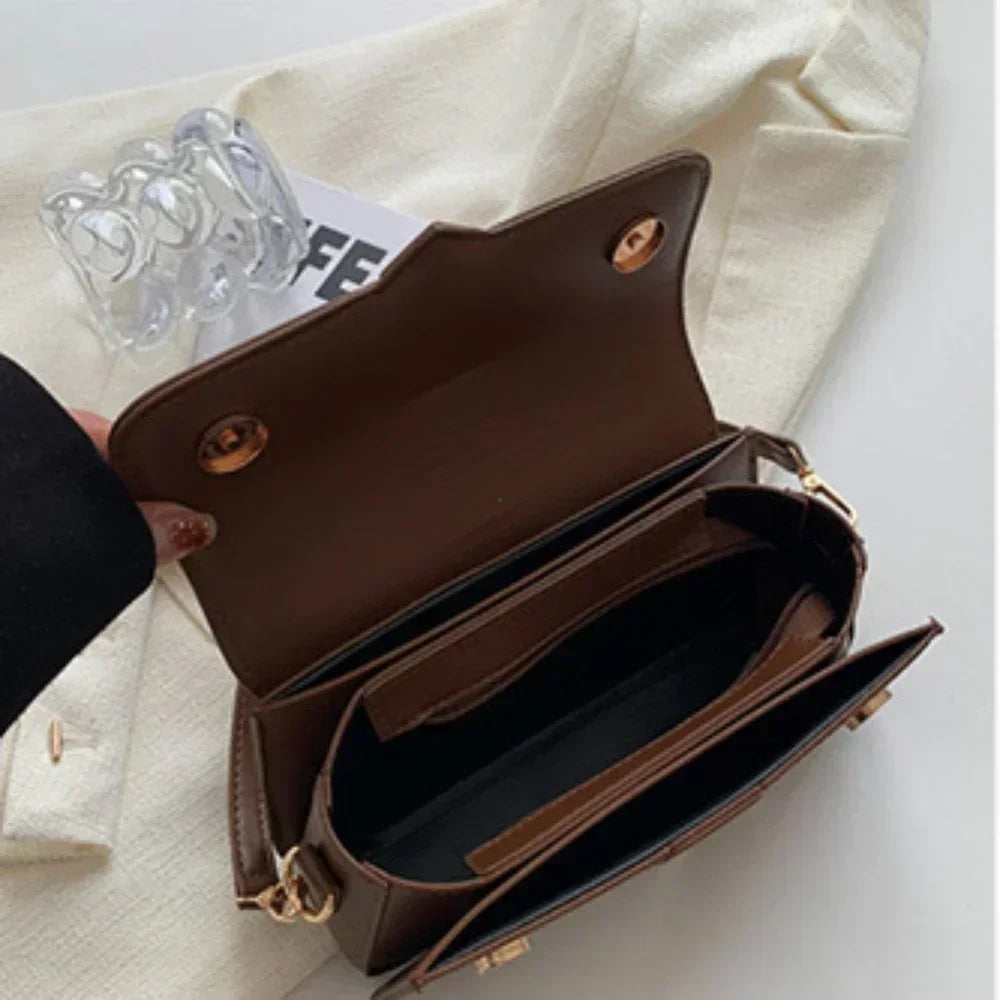 Leather Shoulder Bag for Women