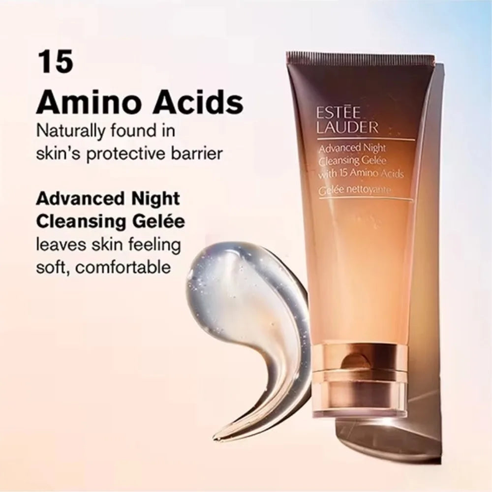 ESTEE LAUDER Advanced Night Cleansing Gelée Cleanser with 15 Amino Acids Sample 30ml ( Travel Size), Original Skin Care Beauty Nanasbeautyholic