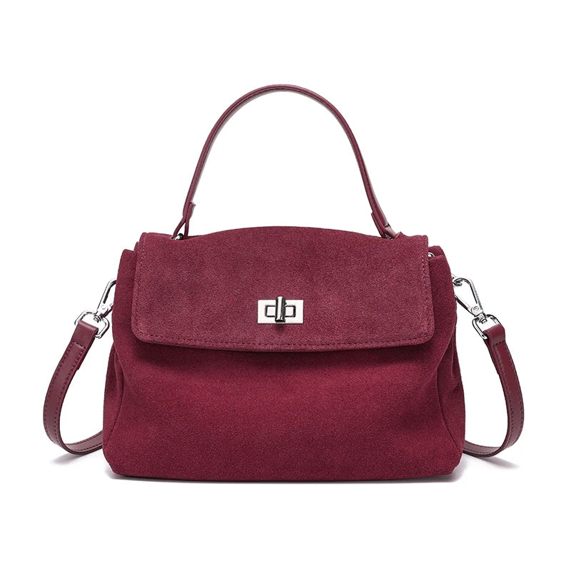 Malluo Women's Cow Genuine Leather Shoulder Bag