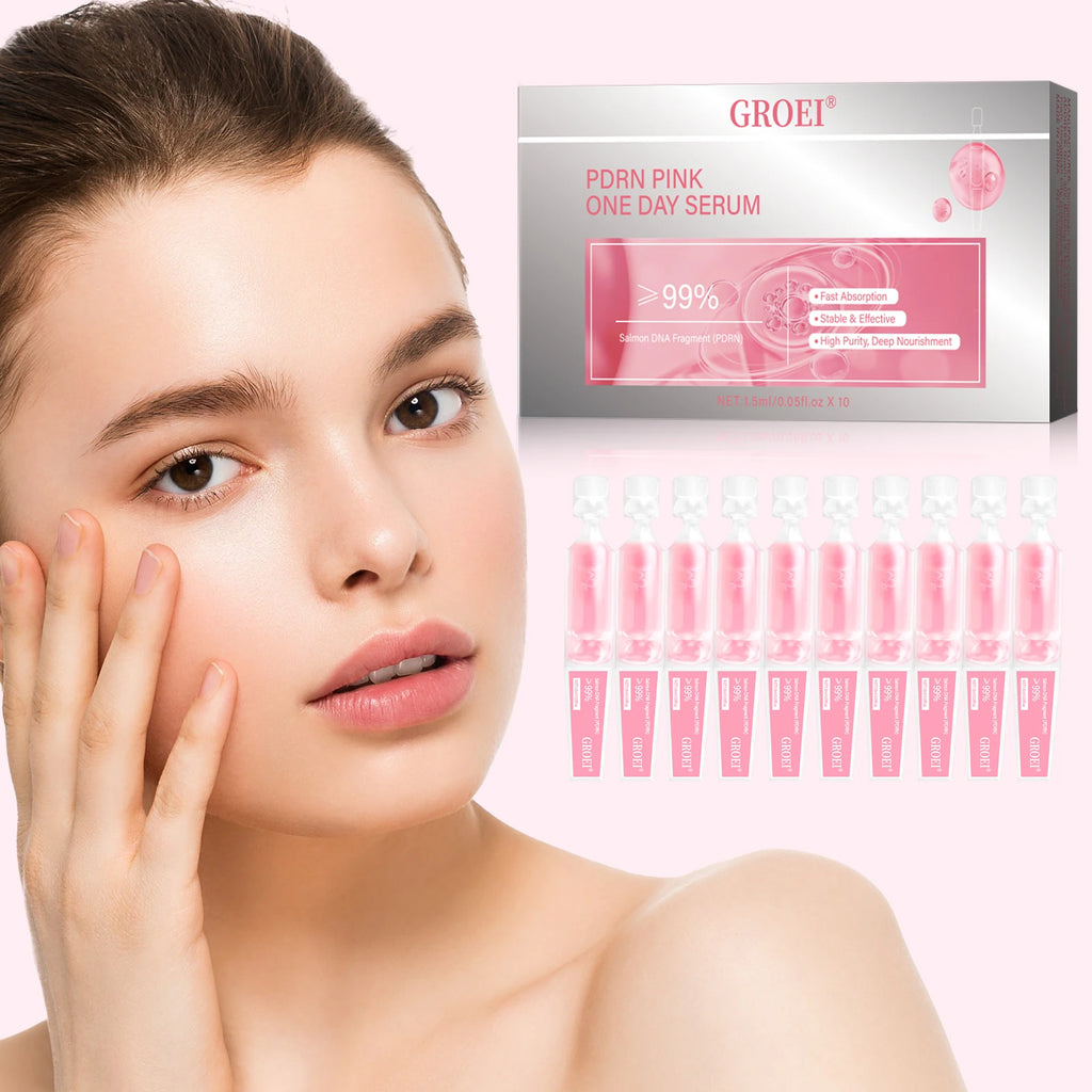 PDRN Pink One-Day Serum — Brightening, Firming & Deep Hydration Ampoules