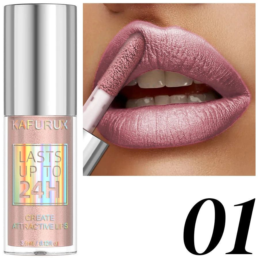 20-colors Glitter Lip Glaze Waterproof Diamond Shimmer Lip Gloss Sparkling Liquid Lipstick Long Lasting Lip Makeup for Women Gif Nanasbeautyholic