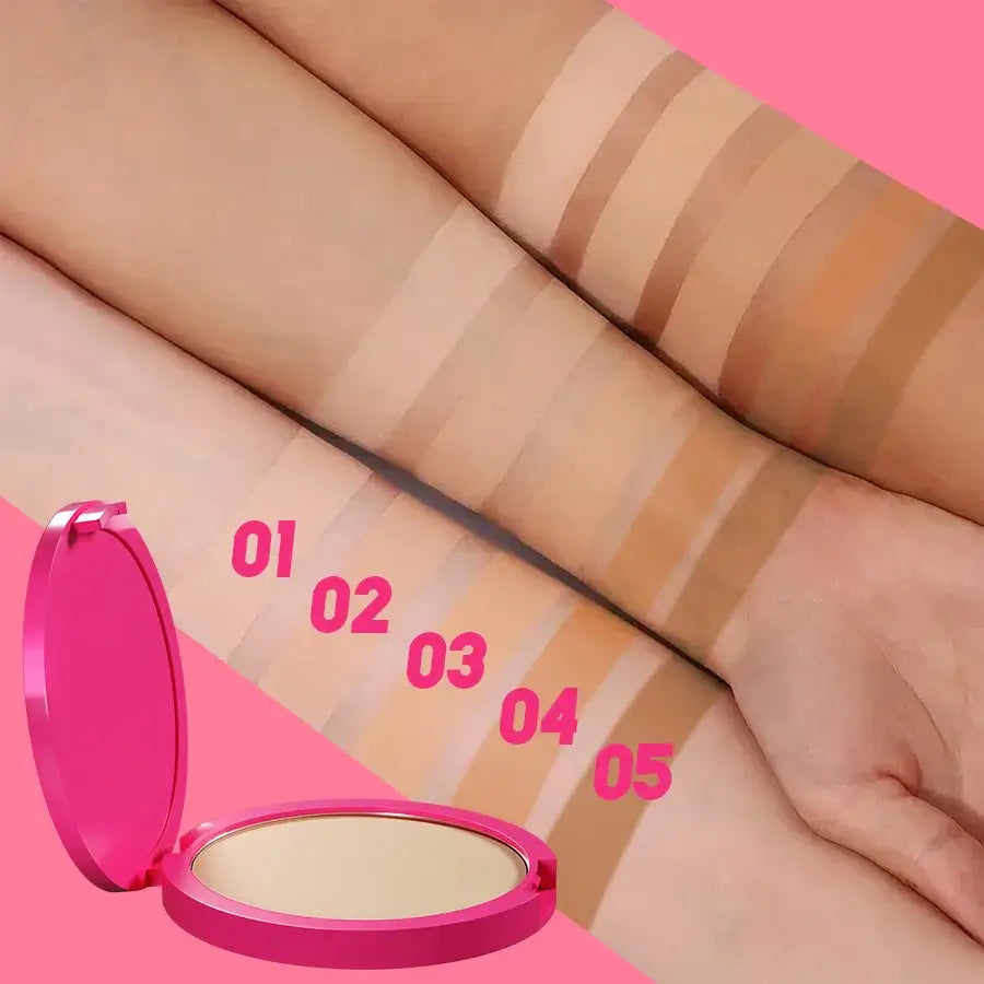 Kafurux Natural Matte Pressed Powder Oil Control