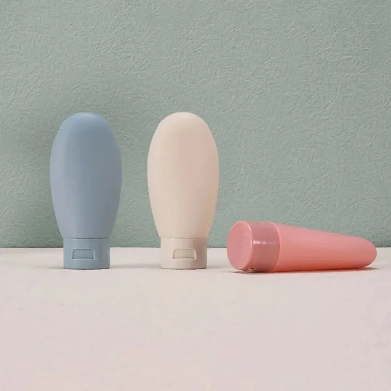 3/4Pcs Travel Botttles Set Refillable Bottle Cosmetic Containers 60ml