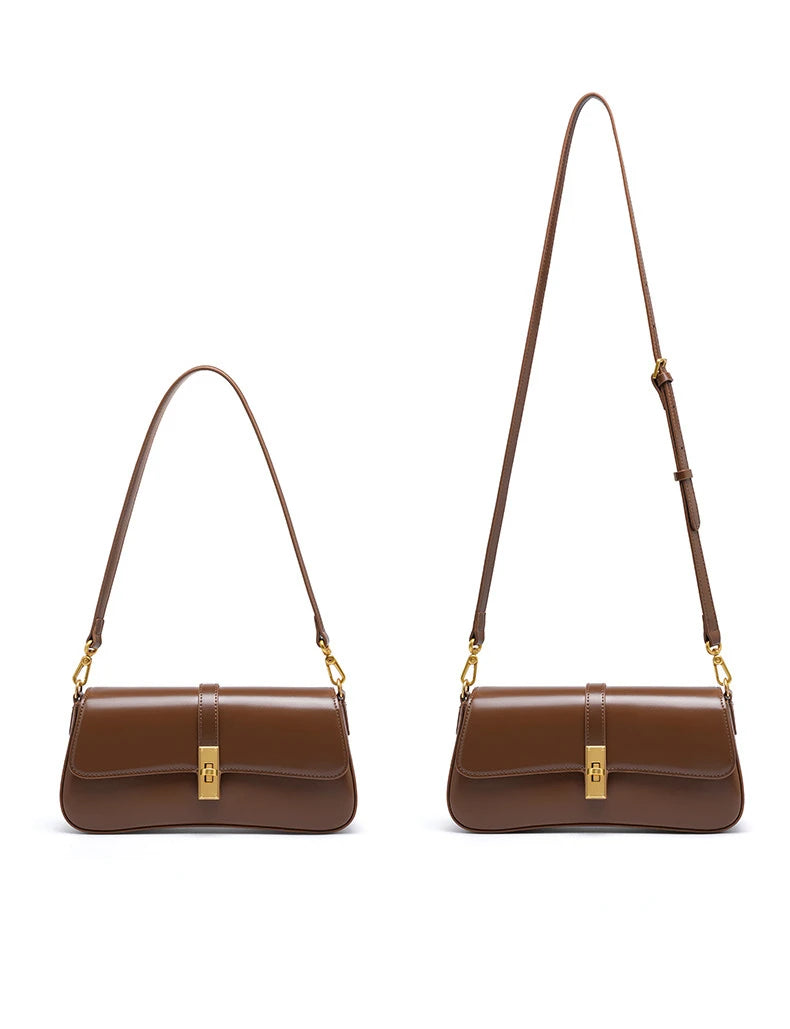 Jonlily Women Genuine Leather Shoulder Bag