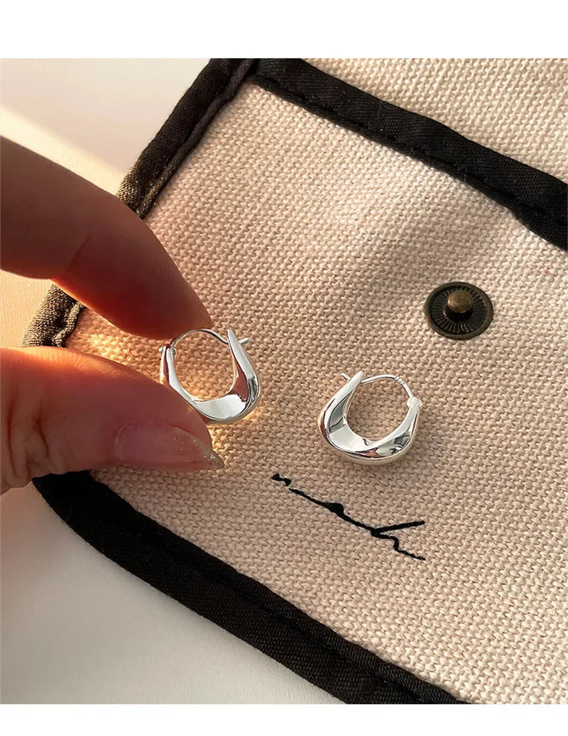 925 Sterling Silver Hoop Earrings — Versatile Everyday Fine Jewelry for Women