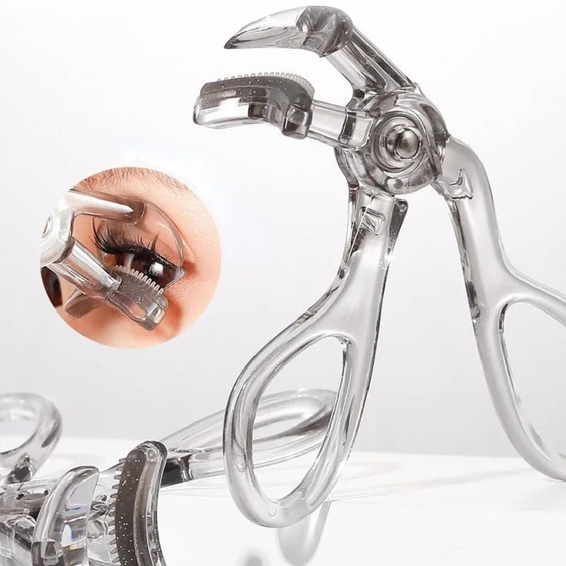 Eyelash Curler with Comb | Wide & Partial Clip | Waterproof Long-Lasting Curl