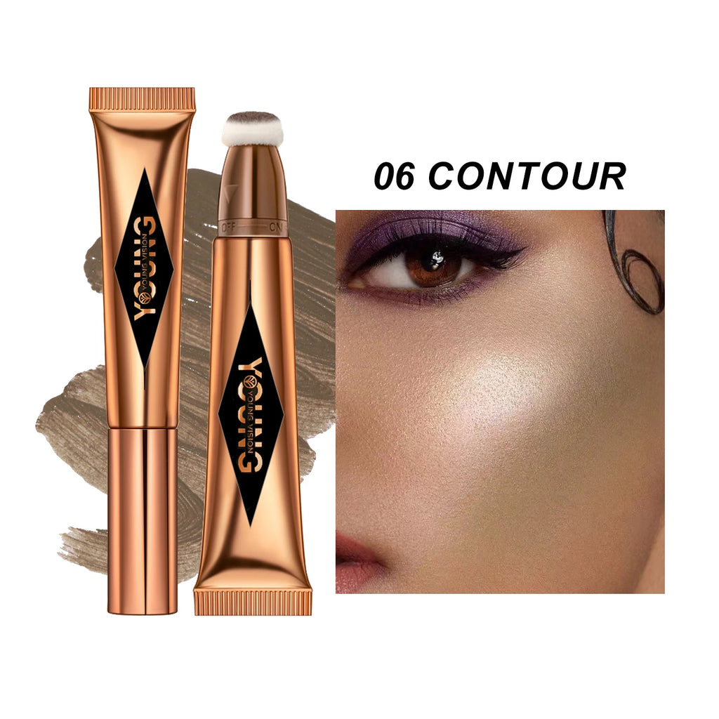 Young Vision 6-Shade Cushion Blush – Skin-Friendly Highlighter & Blush Stick