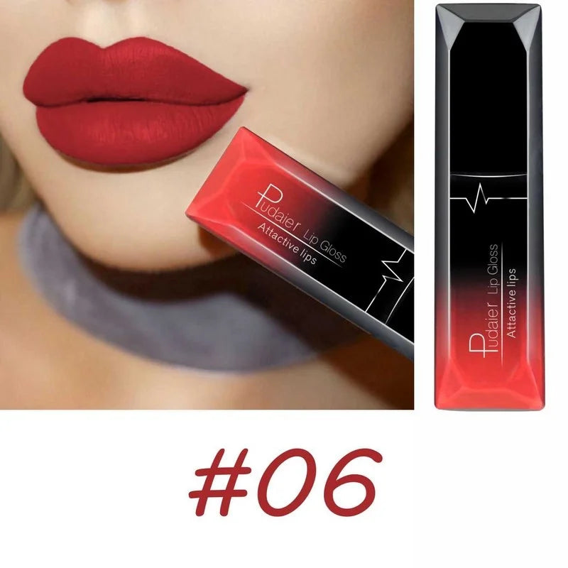 17 Colors Velvet Matte Liquid Lipstick, Waterproof Long Wear Lip Color, High Pigment Smooth Texture, Makeup for All Skin Types Nanasbeautyholic