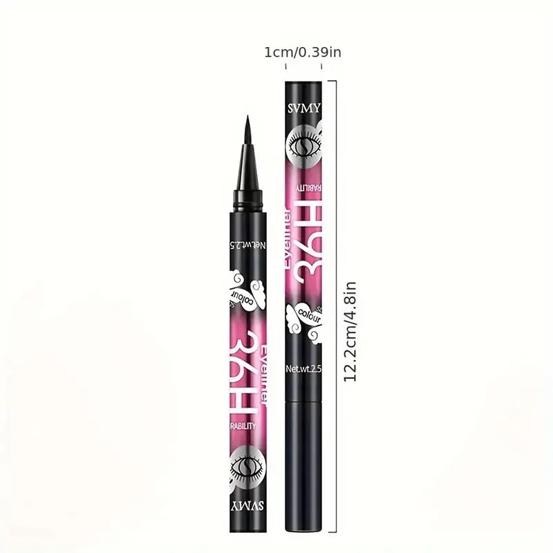 Samy Black Liquid Eyeliner Long-lasting Waterproof