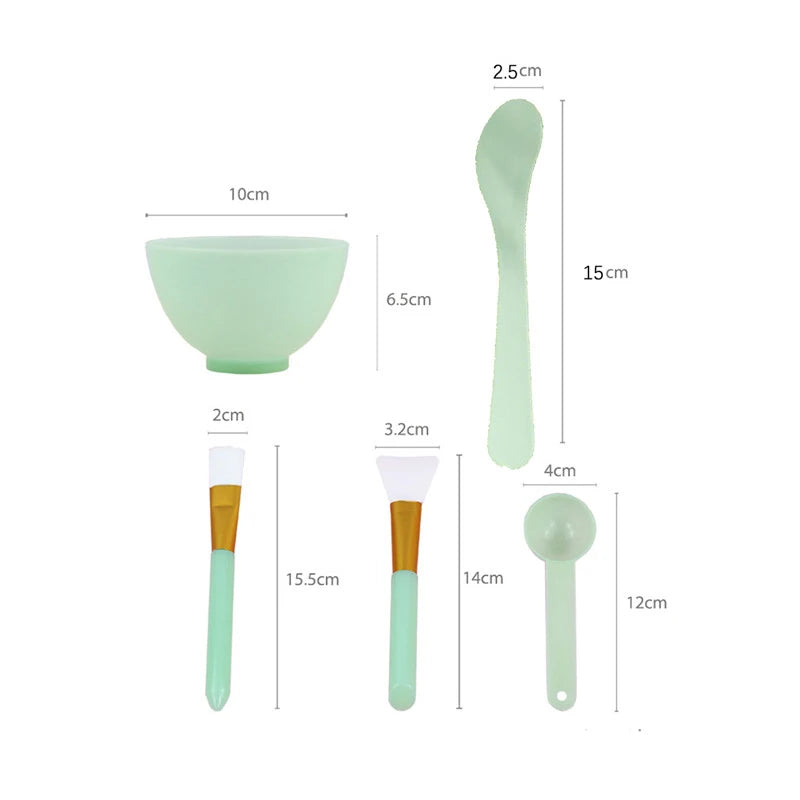 Professional Face Mask Mixing Set - 5-Piece DIY Skincare Kit