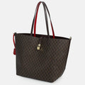 CH Elegant Light Luxury Practical With Bags Pure Color Simple Large Capacity Casual Resistant Brand Women's Bag Shoulder Bag Nanasbeautyholic