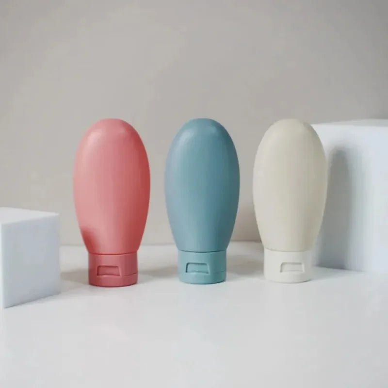 3/4Pcs Travel Botttles Set Refillable Bottle Cosmetic Containers 60ml