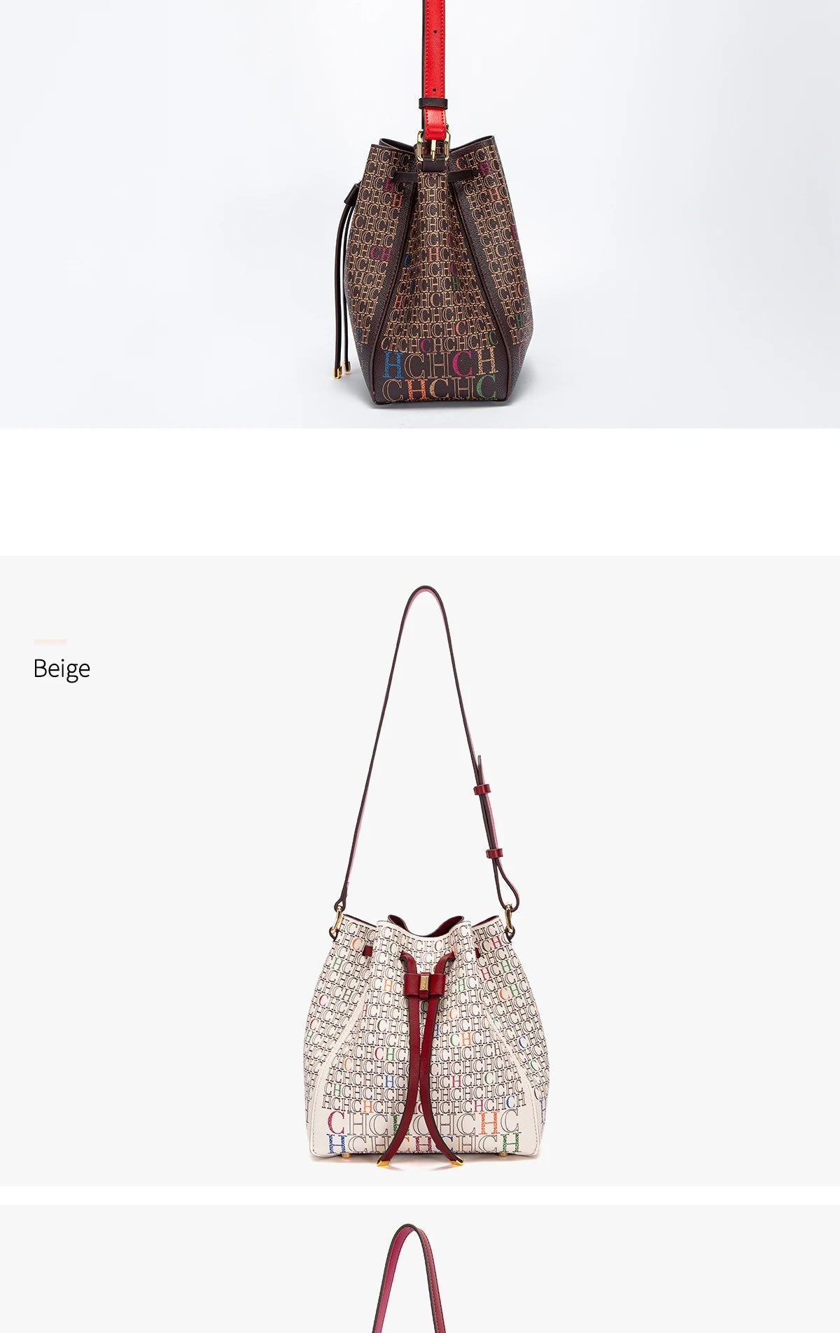 Luxury Classic Women's Handbag Bucket Bag Fashion PVC Printed Shoulder Luxury Brand Women Designer Wallet Classic Nanasbeautyholic