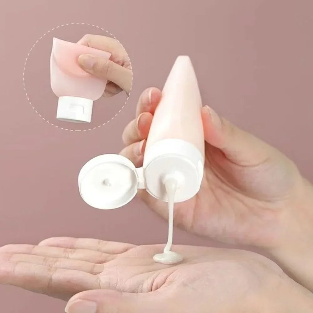 4Pcs 60ml Travel Botttle Set Refillable Bottles