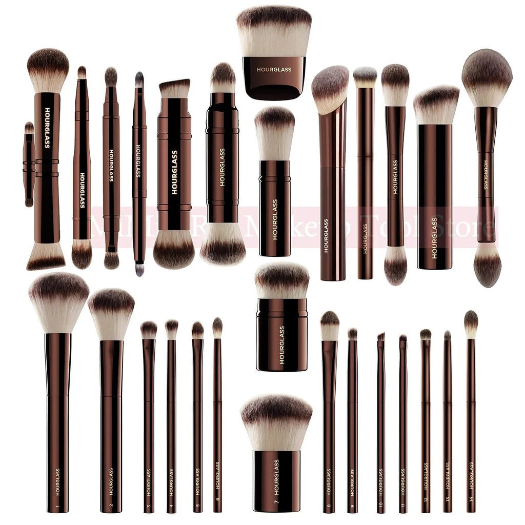 Makeup Brushes Powder Foundation Blush concealer Brush Eyeshadow Liner Smudge Brush Makeup Tool with Box single Nanasbeautyholic