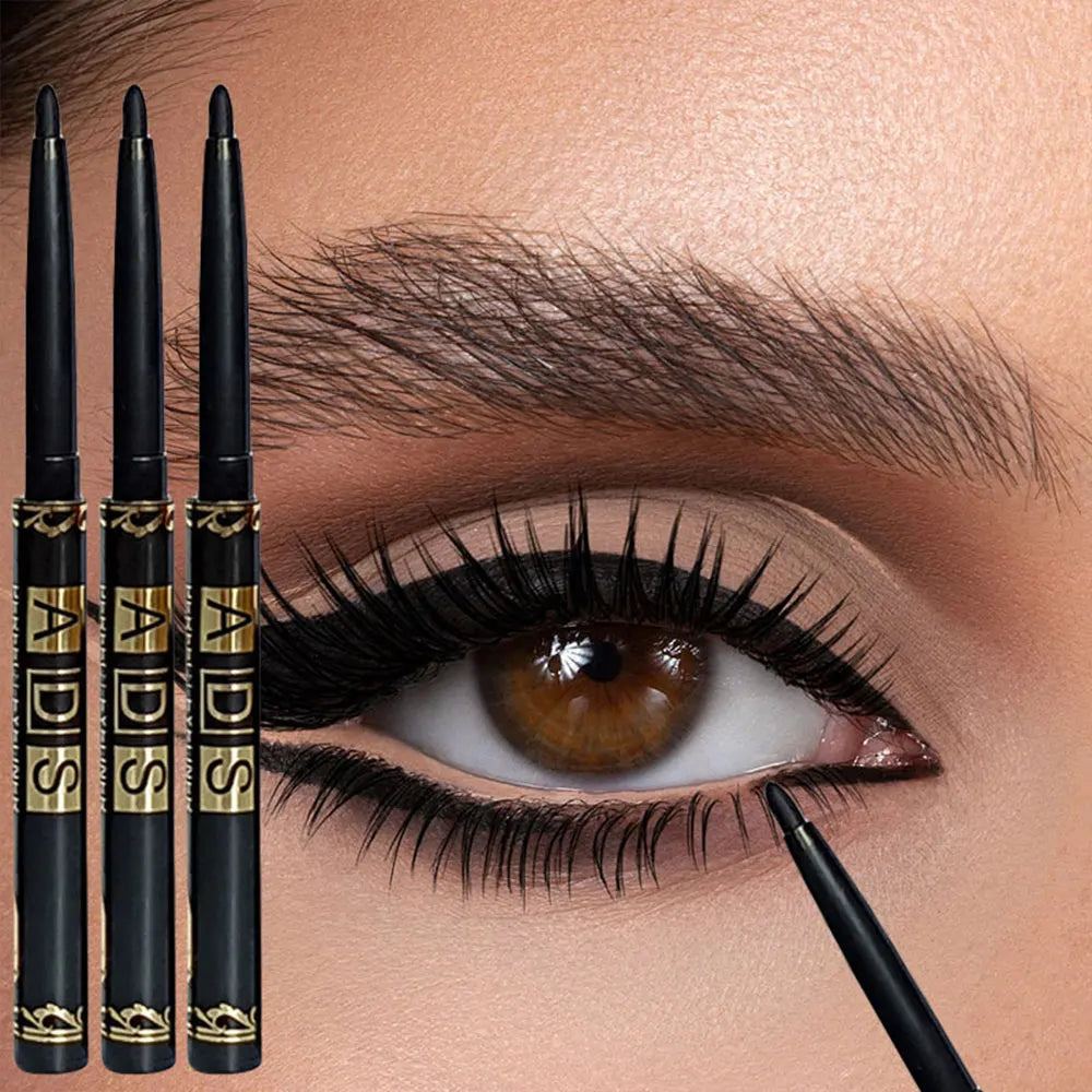 Davis Long-Lasting Waterproof Black Eyeliner Pencil