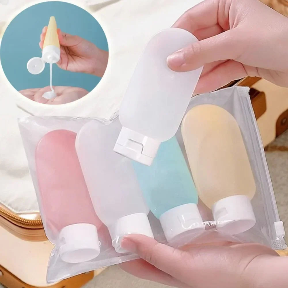 4Pcs 60ml Travel Botttle Set Refillable Bottles