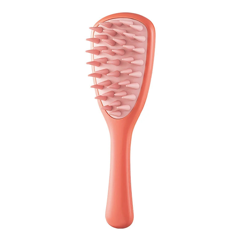 Long Handle Shampoo Brush Silicone Scalp Massage Comb Hair Washing Brush Head Massager Bath Brush Body Scrubber Hair Accessories Nanasbeautyholic