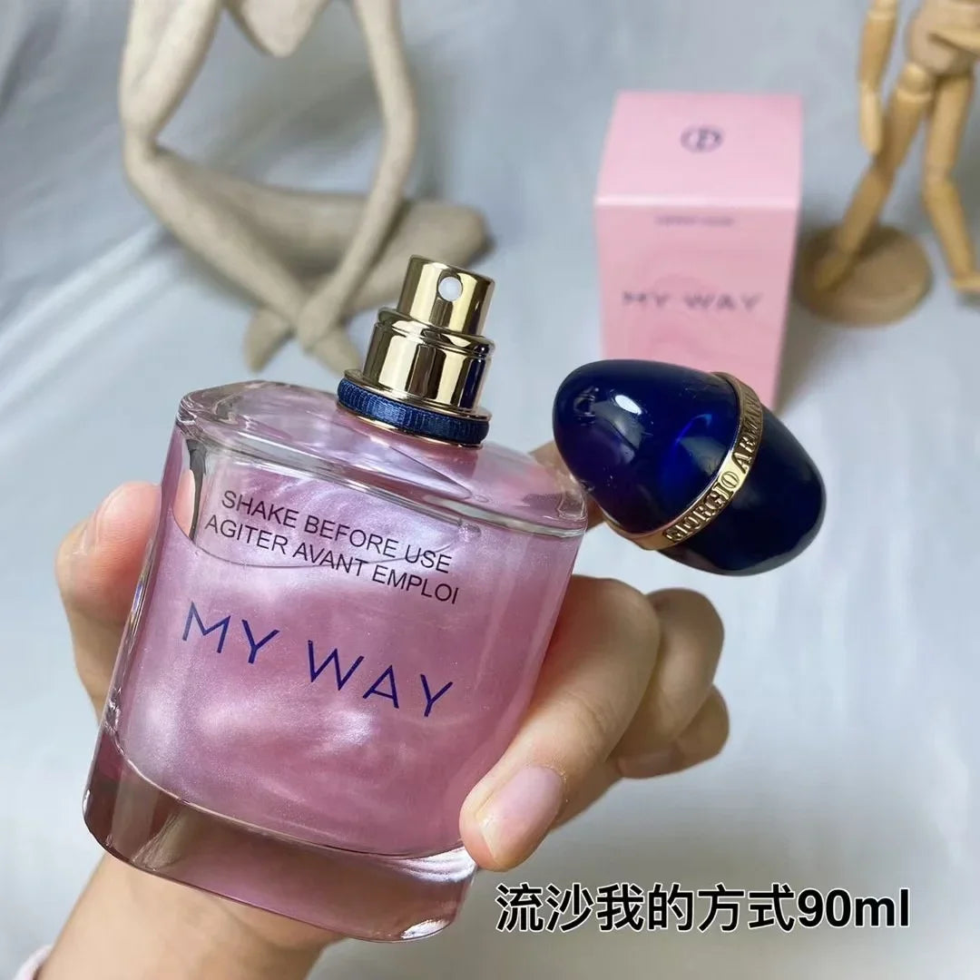 Hot 90ML Classic Brand Perfume My Way For Women Long Lasting Flying Sand Fragrance, Ideal Eau De Parfum For Romantic Dating Nanasbeautyholic