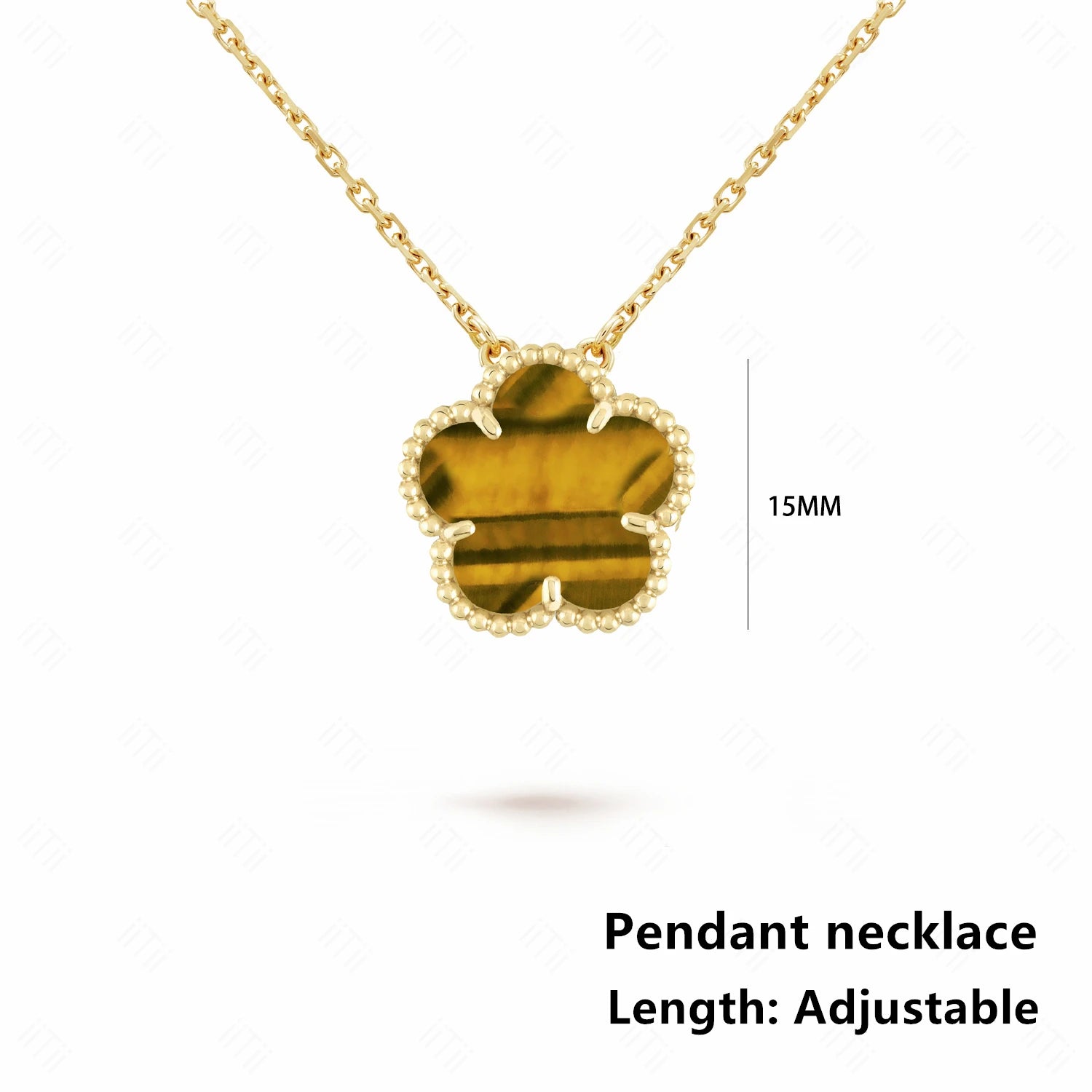 Lucky Clover Natural Mother of Pearl Bracelet & Necklace – Gold & Silver