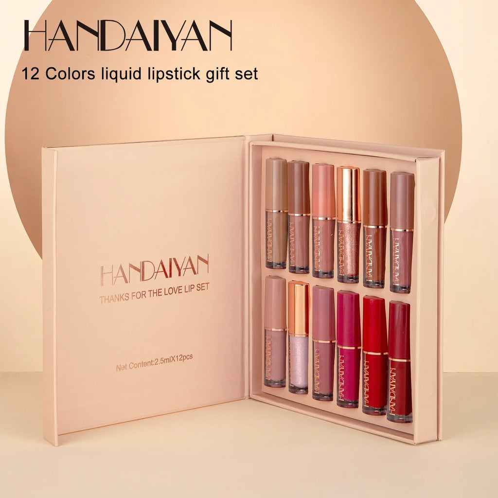 Matte Liquid Lipstick Kit Non Stick