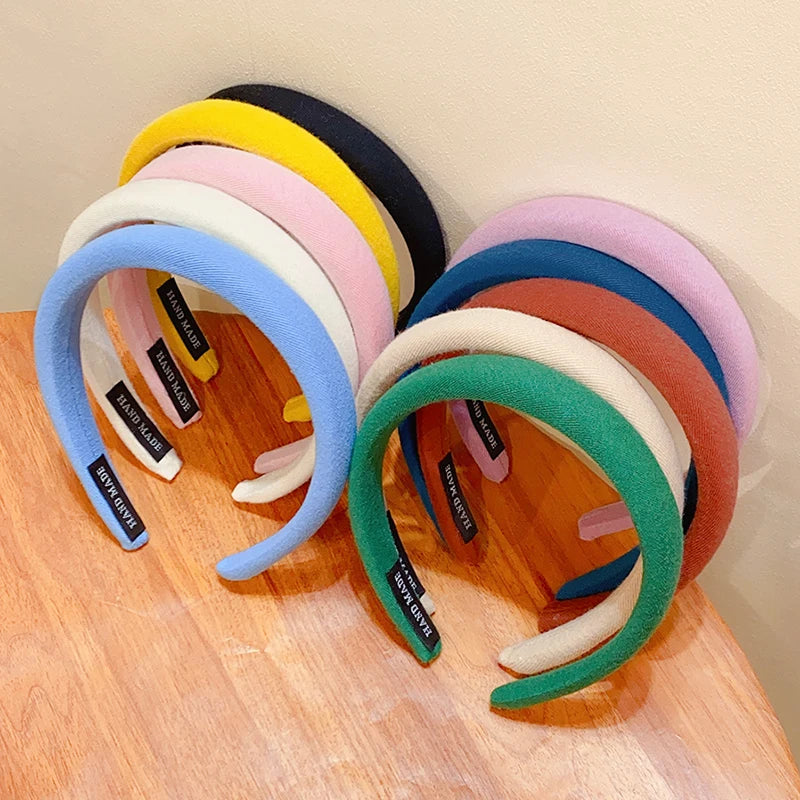 Colorful Spong Linen Hairbands