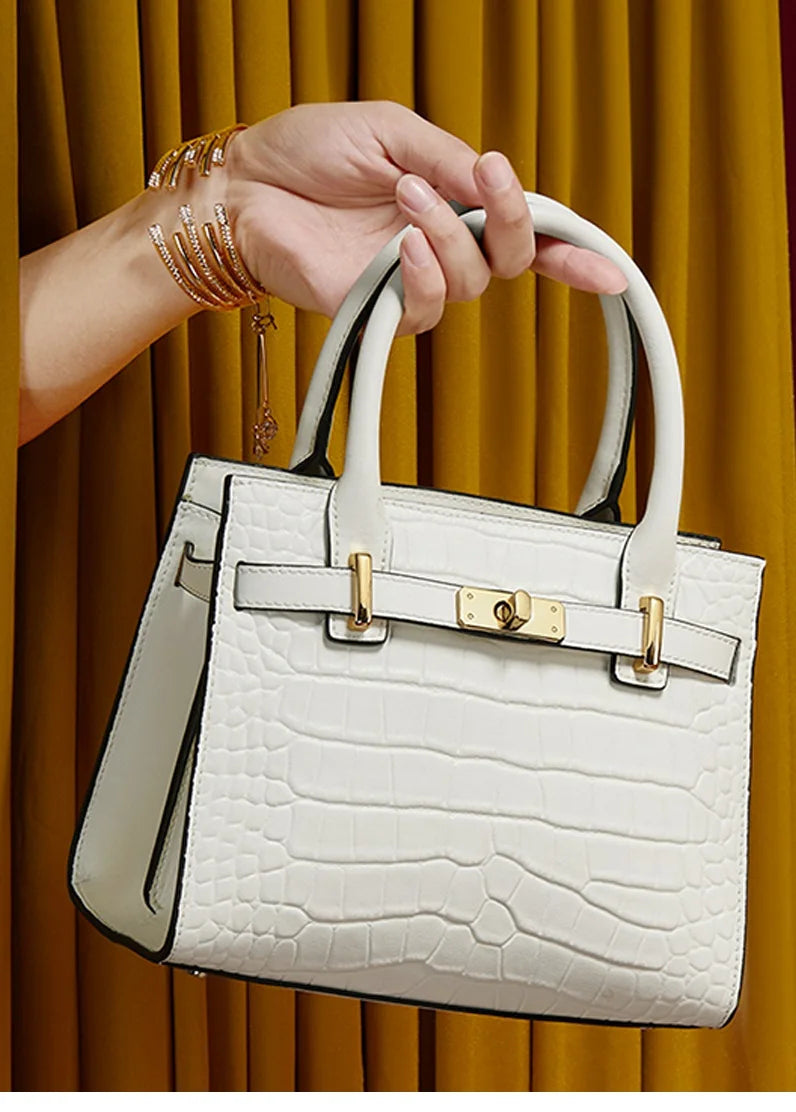 Hot ZOOLER Fashion Woman Bag Full Genuine Leather Shoulder Bags for Businesswomen Real Cow Handbags Purses Bolsa Feminina #wg383 Nanasbeautyholic