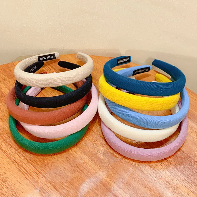 Colorful Spong Linen Hairbands