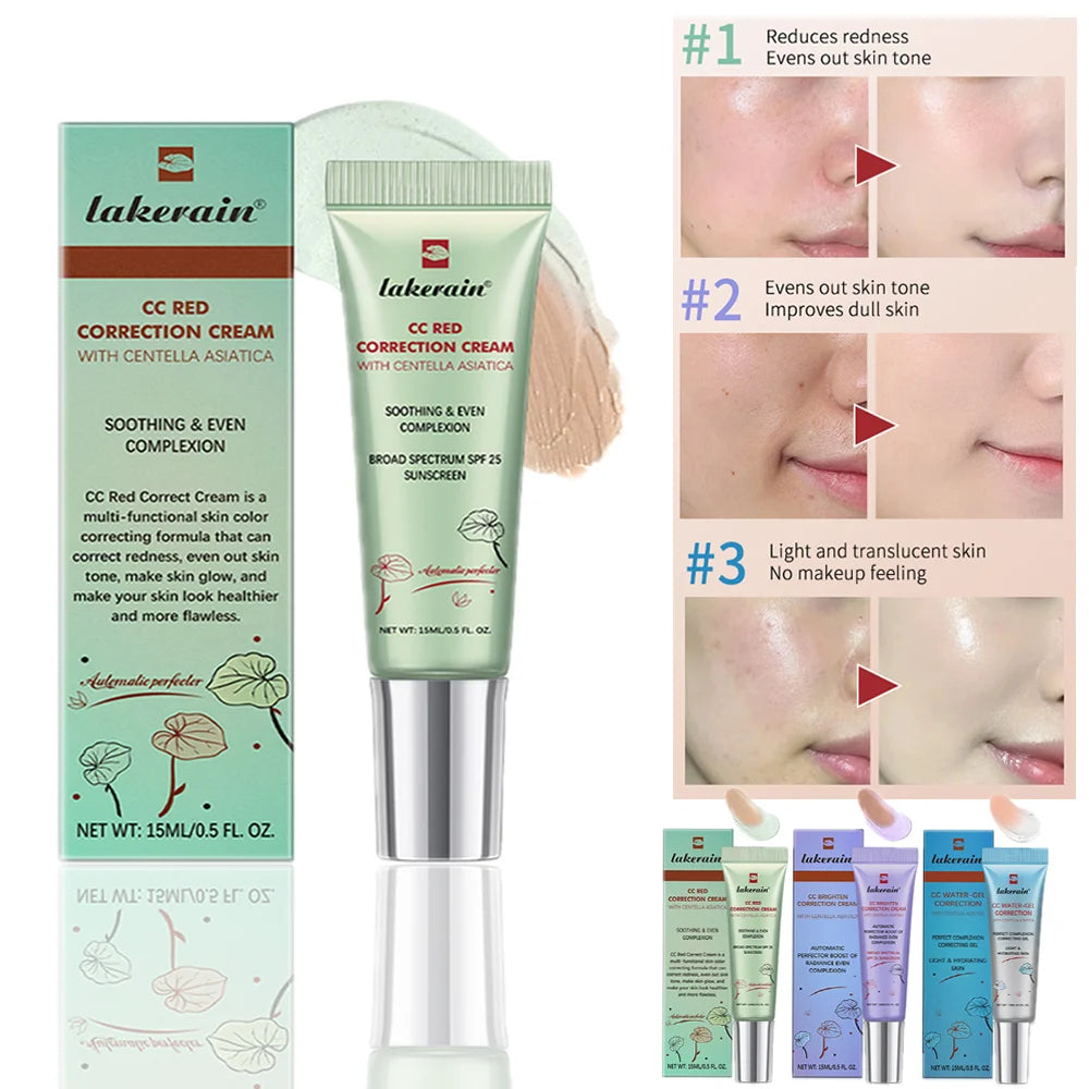 CC Water-Gel Cream Foundation – Hydrating, Color-Correcting Coverage with Centella Asiatica