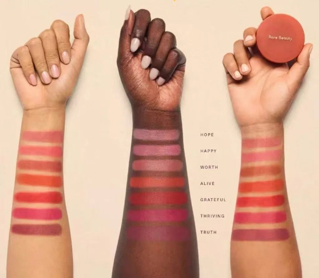 Rare Beauty Soft Pinch Matte Bouncy Cushiony Cream-to-powder Blush Airy And Lightweight Soft Pinch Liquid Blush Natural Flush Nanasbeautyholic