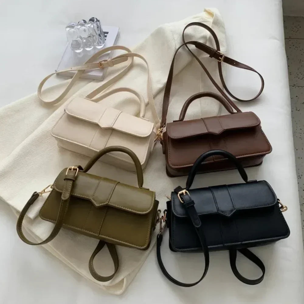 Leather Shoulder Bag for Women