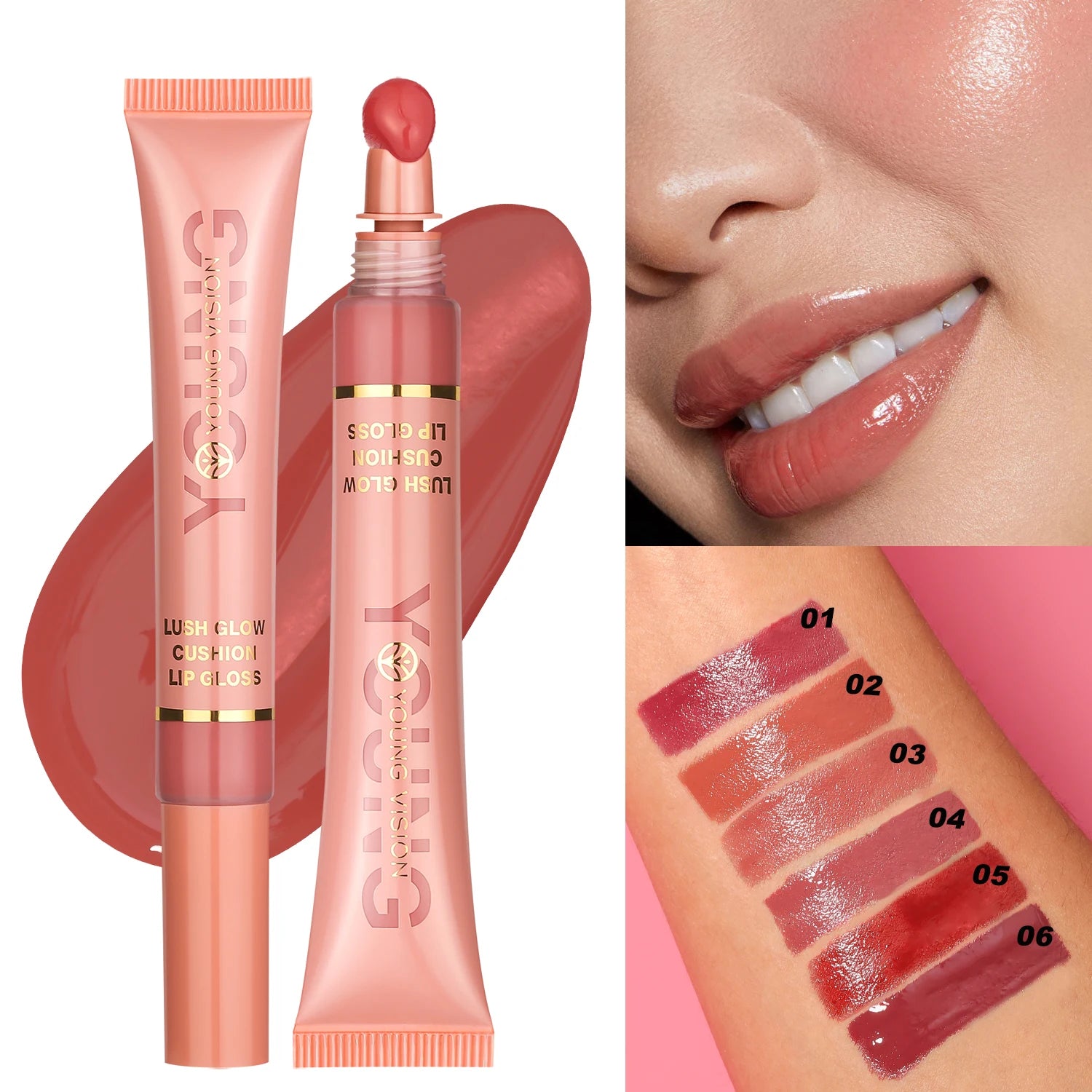 YOUNG VISION  6 color Brightening Lip Color