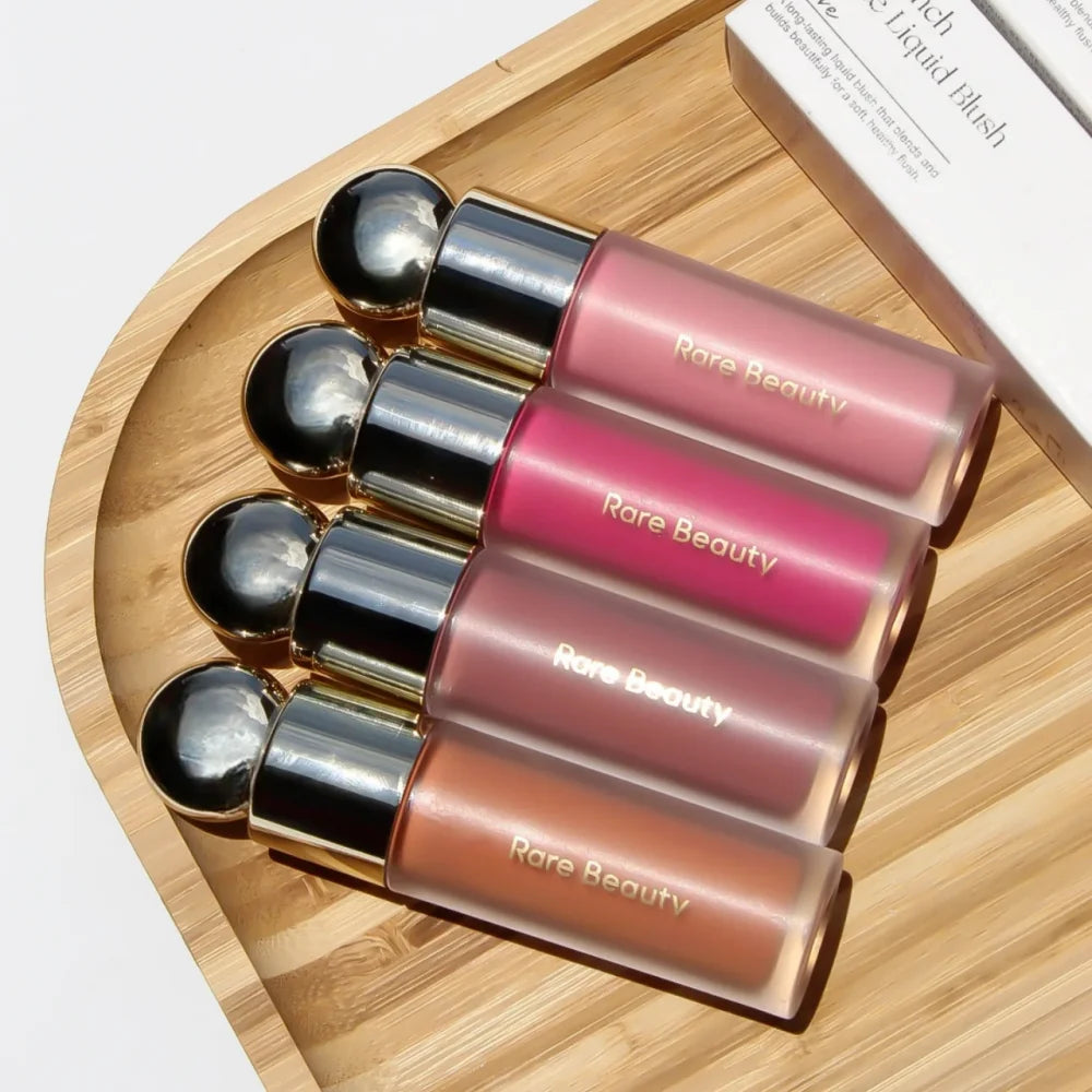 Rare Beauty Lipstick Blush Cream Grace Liquid Blush Waterproof Mositure Face Contour Shadow Blusher Liquid Blusher Plump Makeup Nanasbeautyholic