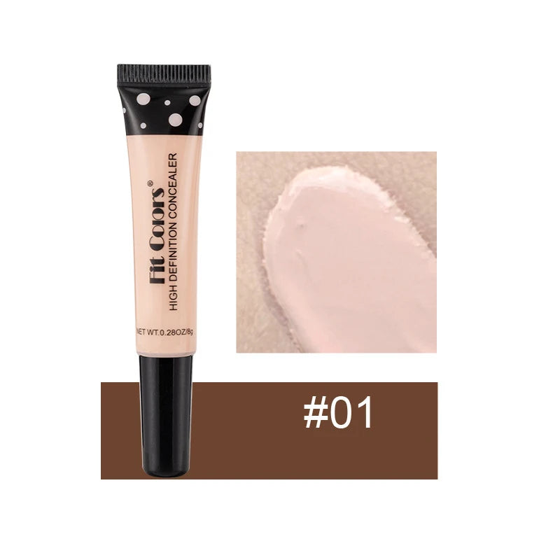 Fit Colors Full Cover Liquid Concealer BB Cream – Brightening, Waterproof & Natural Finish | 8 Shades